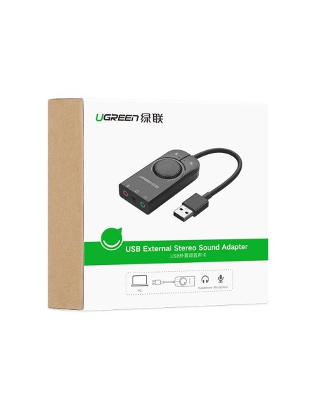 Išorinės garso plokštės adapteris USB - 3,5 mm mini lizdas su garsumo valdikliu 15cm juodas
 
Išorinės garso plokštės adapteris USB - 3,5 mm mini lizdas su garsumo valdikliu 15cm juodas