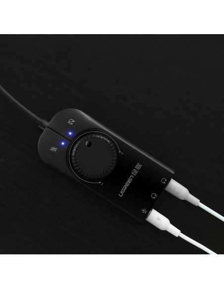Išorinės garso plokštės adapteris USB - 3,5 mm mini lizdas su garsumo valdikliu 15cm juodas
 
Išorinės garso plokštės adapteris USB - 3,5 mm mini lizdas su garsumo valdikliu 15cm juodas