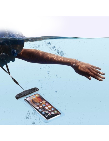 Neperšlampamas telefono maišelio dėklas su dirželiu IPX8 iki 30m juodas
 
Neperšlampamas telefono maišelio dėklas su dirželiu IPX8 iki 30m juodas