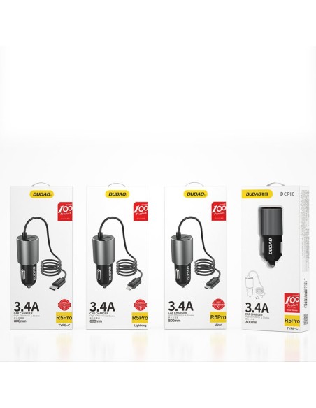 USB automobilinis įkroviklis su įmontuotu USB-C 3.4A laidu, juodas
 
USB automobilinis įkroviklis su įmontuotu USB-C 3.4A laidu, juodas