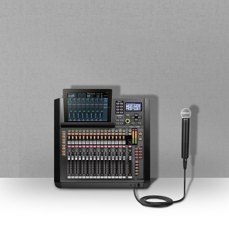 Garso kabelis XLR mikrofono laidas (moteris) - 6.35mm lizdas (vyriškas) 5m