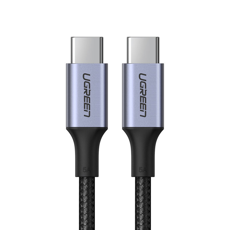 
USB-C maitinimo laidas 100W greito įkrovimo FCP 5A 3m pilkas
