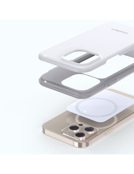 Dėklas iPhone 13 Pro MFM Nuo kritimo dėklas baltas Dėklas iPhone 13 Pro MFM Nuo kritimo dėklas baltas