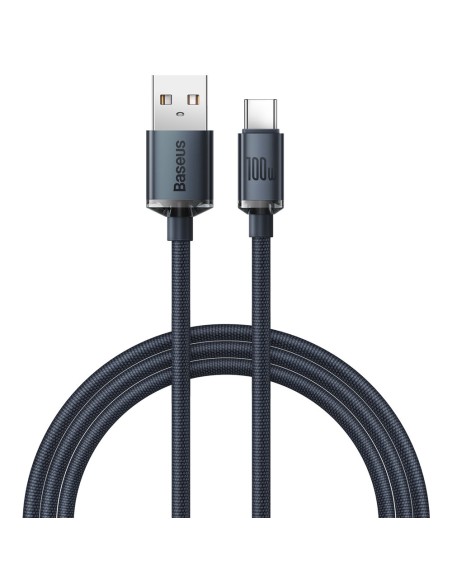 
USB – USB-C laidas greitam įkrovimui ir duomenų perdavimui 100W 1,2m juodas
