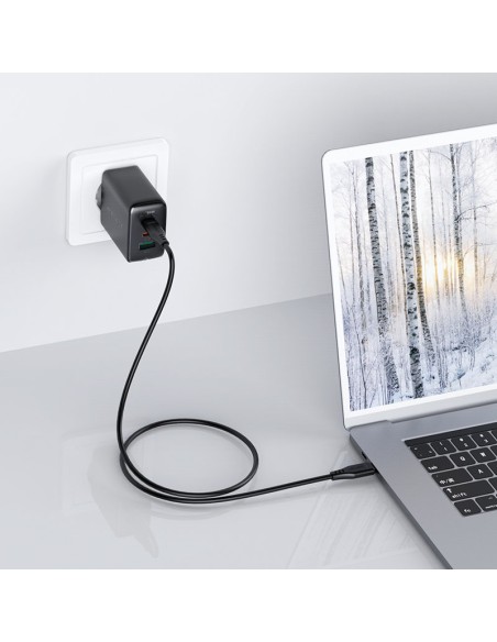 2in1 Sieninis įkroviklis 2x USB-C USB 65W + juodas USB-C laidas
 
2in1 Sieninis įkroviklis 2x USB-C USB 65W + juodas USB-C laidas