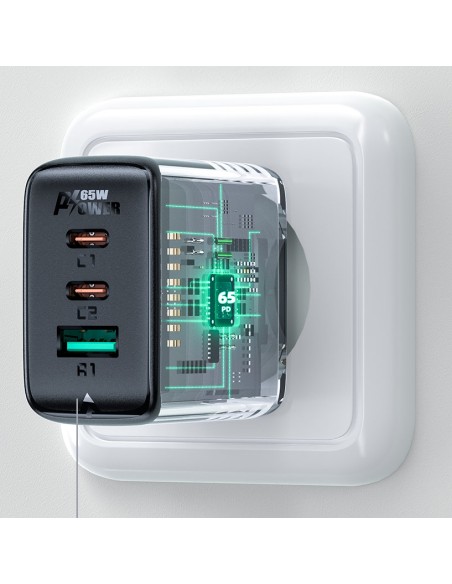 2in1 Sieninis įkroviklis 2x USB-C USB 65W + juodas USB-C laidas
 
2in1 Sieninis įkroviklis 2x USB-C USB 65W + juodas USB-C laidas