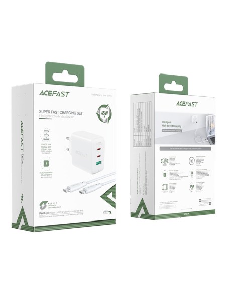 2in1 Sieninis įkroviklis 2x USB-C USB 65W + baltas USB-C laidas
 
2in1 Sieninis įkroviklis 2x USB-C USB 65W + baltas USB-C laidas