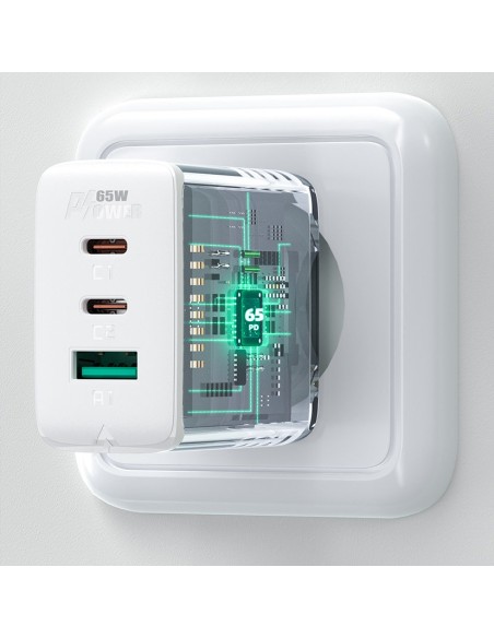 2in1 Sieninis įkroviklis 2x USB-C USB 65W + baltas USB-C laidas
 
2in1 Sieninis įkroviklis 2x USB-C USB 65W + baltas USB-C laidas