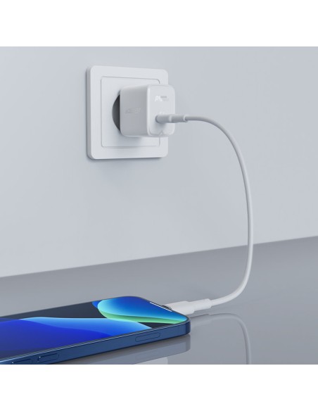 GaN USB-C 30W PD QC 3.0 AFC FCP sieninis įkroviklis juodas
 
GaN USB-C 30W PD QC 3.0 AFC FCP sieninis įkroviklis juodas