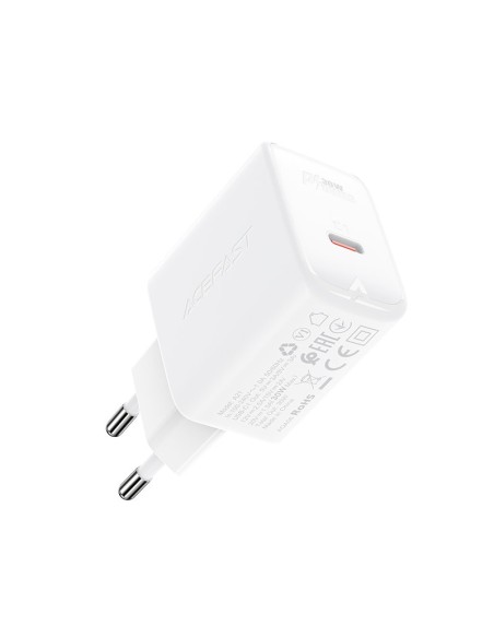 GaN USB-C 30W PD QC 3.0 AFC FCP tinklo įkroviklis baltas
 
GaN USB-C 30W PD QC 3.0 AFC FCP tinklo įkroviklis baltas