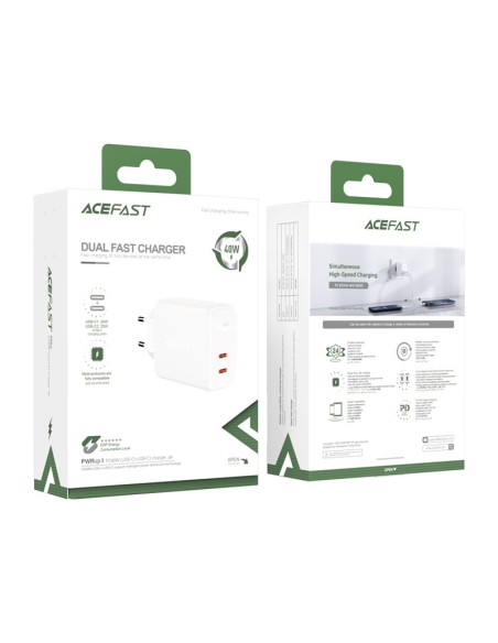 Tinklo įkroviklis 2x USB-C 40W PPS PD QC 3.0 AFC FCP balta
 
Tinklo įkroviklis 2x USB-C 40W PPS PD QC 3.0 AFC FCP balta