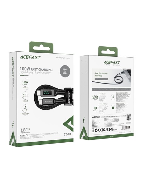 Pintas laidas su LED ekranu USB-C 100W 20V 5A 2m juodas
 
Pintas laidas su LED ekranu USB-C 100W 20V 5A 2m juodas