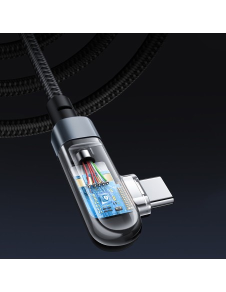 Pintas kampinis kabelis USB-C 100W 20V 5A 2m juodas
 
Pintas kampinis kabelis USB-C 100W 20V 5A 2m juodas