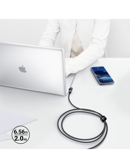 Pintas kampinis kabelis USB-C 100W 20V 5A 2m juodas
 
Pintas kampinis kabelis USB-C 100W 20V 5A 2m juodas