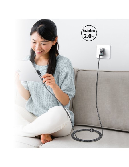 Pintas kampinis kabelis USB-C 100W 20V 5A 2m juodas
 
Pintas kampinis kabelis USB-C 100W 20V 5A 2m juodas