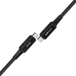 
Pintas kabelis USB-C 100W 20V 5A 2m juodas
