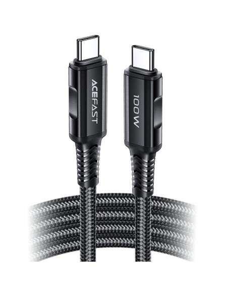 
Pintas kabelis USB-C 100W 20V 5A 2m juodas
