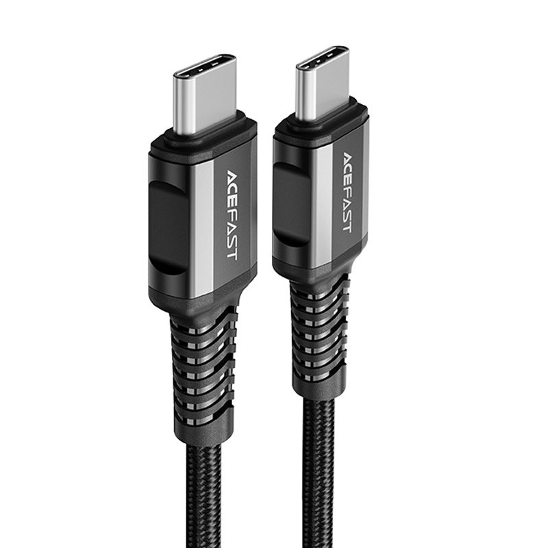 
Pintas kabelis USB-C 60W 20V 3A 1,2m juodas
