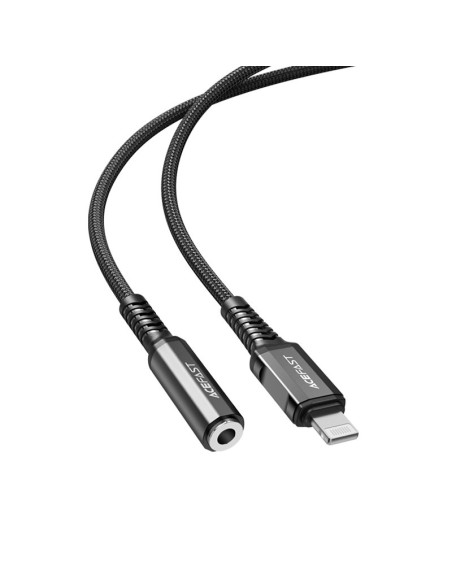 AUX garso adapteris iPhone MFI Lightning - 3,5 mm mini lizdas 18 cm juodas
 
AUX garso adapteris iPhone MFI Lightning - 3,5 mm mini lizdas 18 cm juodas
