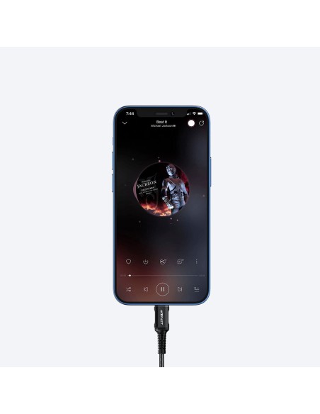 AUX garso adapteris iPhone MFI Lightning - 3,5 mm mini lizdas 18 cm juodas
 
AUX garso adapteris iPhone MFI Lightning - 3,5 mm mini lizdas 18 cm juodas