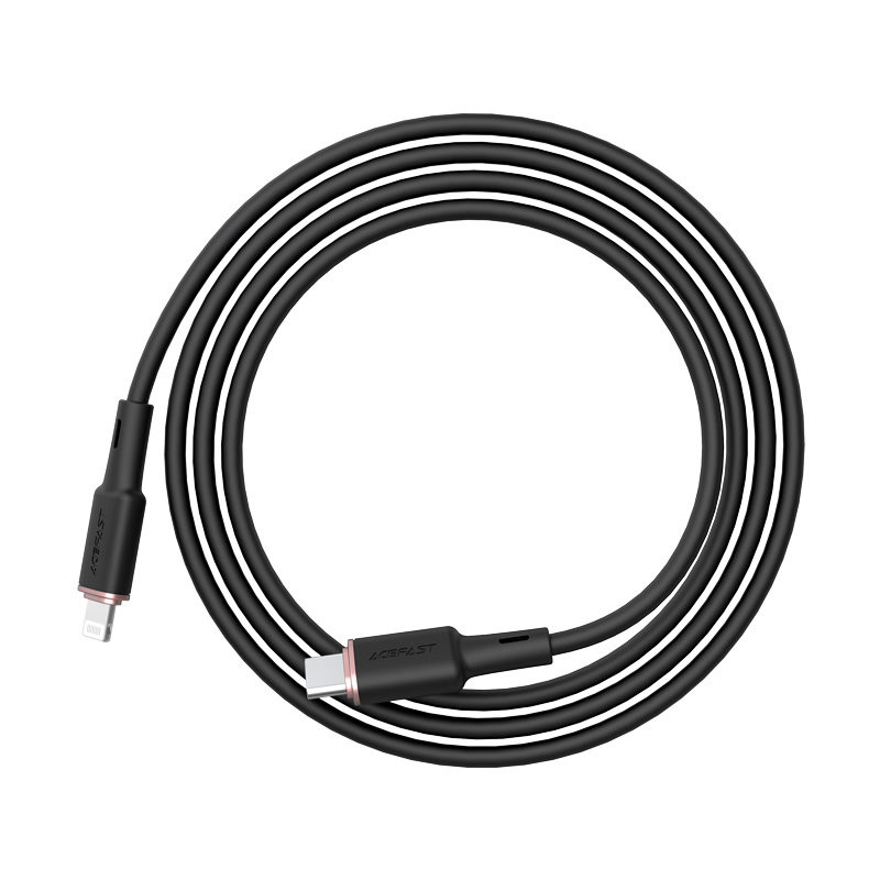 Kabelis iPhone MFI USB-C - Lightning 30W 3A 1,2m baltas