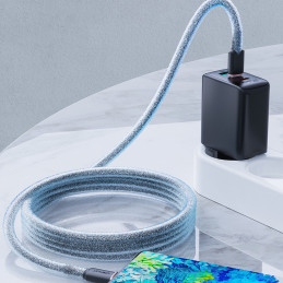 
USB-C laidas 60W 20V 3A 1,2m juodas
