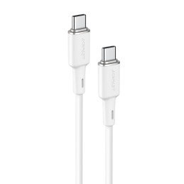 
USB-C laidas 60W 20V 3A 1,2m baltas
