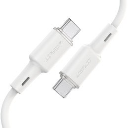 
USB-C laidas 60W 20V 3A 1,2m baltas
