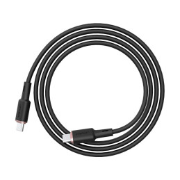 
USB-C laidas 60W 20V 3A 1,2m alyvuogių žalia
