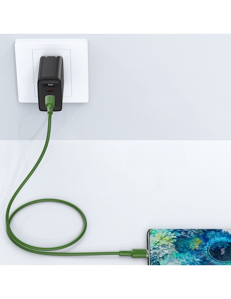 USB-C laidas 60W 20V 3A 1,2m alyvuogių žalia
 
USB-C laidas 60W 20V 3A 1,2m alyvuogių žalia