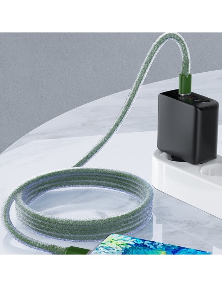 USB-C laidas 60W 20V 3A 1,2m alyvuogių žalia
 
USB-C laidas 60W 20V 3A 1,2m alyvuogių žalia
