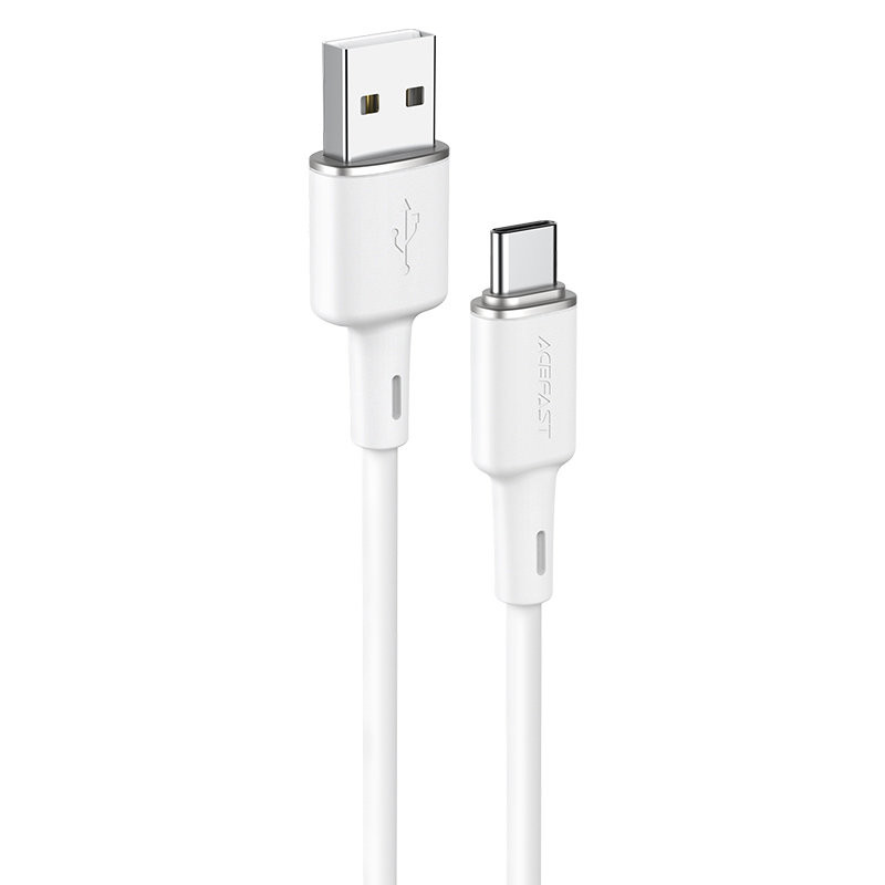 USB laidas – USB-C 3A 1,2m baltas
USB laidas – USB-C 3A 1,2m baltas