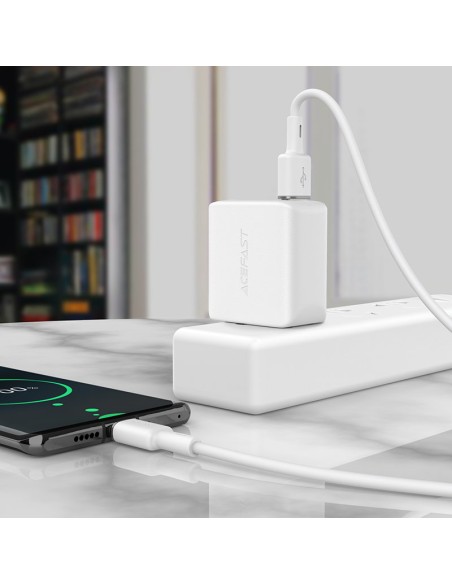USB laidas – USB-C 3A 1,2m baltas
 
USB laidas – USB-C 3A 1,2m baltas