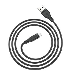 
Kabelis iPhone MFI USB - Lightning 2.4A 1.2m baltas
