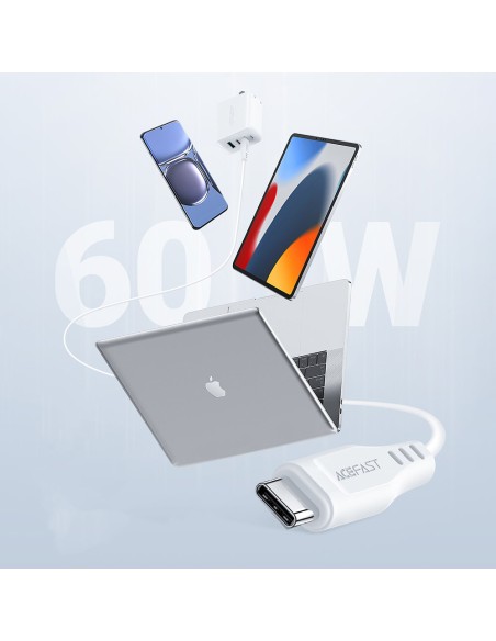 USB-C telefono laidas 60W 20V 3A 1,2m baltas
 
USB-C telefono laidas 60W 20V 3A 1,2m baltas