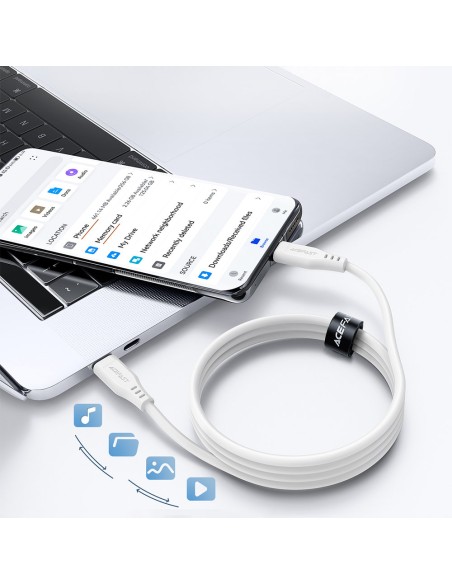 USB-C telefono laidas 60W 20V 3A 1,2m baltas
 
USB-C telefono laidas 60W 20V 3A 1,2m baltas