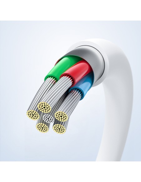 USB-C telefono laidas 60W 20V 3A 1,2m baltas
 
USB-C telefono laidas 60W 20V 3A 1,2m baltas