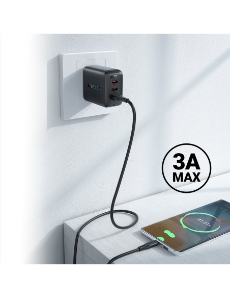 Telefono kabelis USB - USB-C 3A 1,2m juodas
 
Telefono kabelis USB - USB-C 3A 1,2m juodas