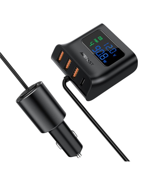 Automobilinio įkroviklio įkrovimo stotelė 90W USB-C 3x USB QC 3.0 juoda
 
Automobilinio įkroviklio įkrovimo stotelė 90W USB-C 3x USB QC 3.0 juoda