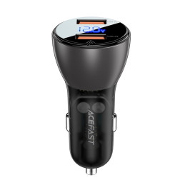 
Automobilinis pakrovėjas 45W 12V 2x USB QC 3.0 juodas
