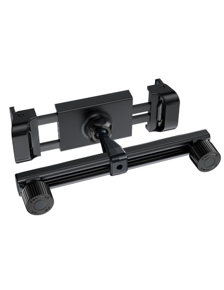 
Automobilinis galvos atramos laikiklis telefonui ir planšetei 135-230mm pločio, juodas
