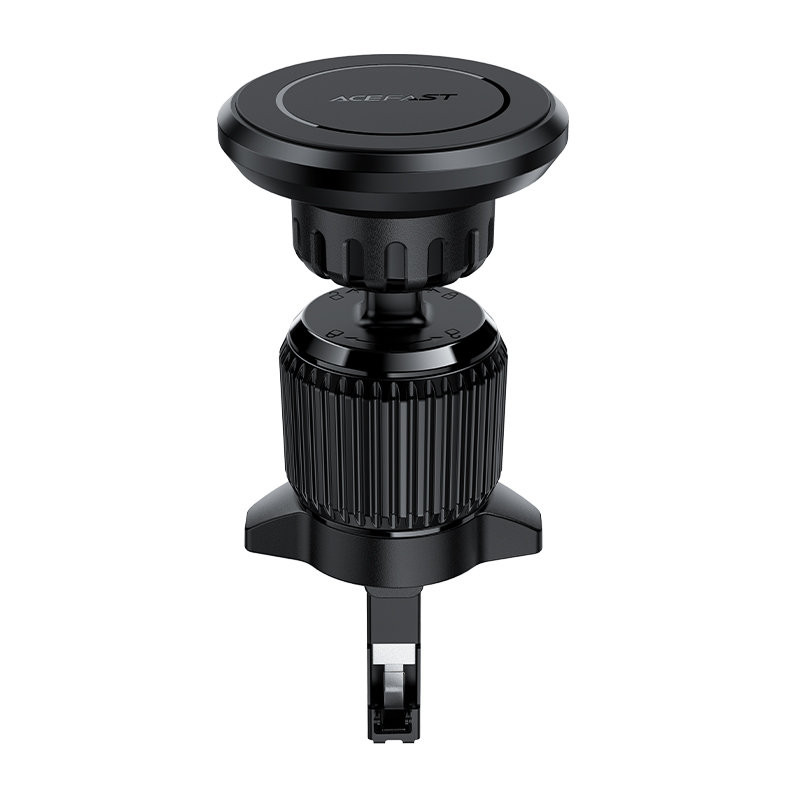 Magnetinis automobilinio telefono laikiklis oro angai, juodas