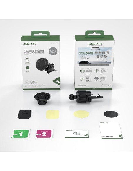 Magnetinis automobilinio telefono laikiklis oro angai, juodas
 
Magnetinis automobilinio telefono laikiklis oro angai, juodas