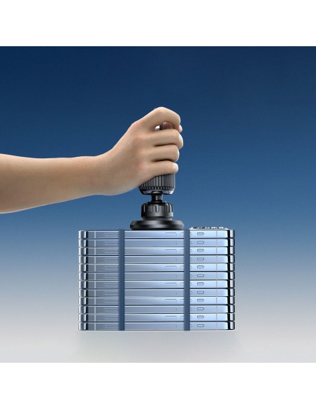 Magnetinis automobilinio telefono laikiklis oro angai, juodas
 
Magnetinis automobilinio telefono laikiklis oro angai, juodas