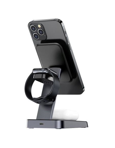 3in1 15W Qi įkroviklis su magnetiniu laikikliu iPhone, Apple Watch ir AirPods, juodas
 
3in1 15W Qi įkroviklis su magnetiniu laikikliu iPhone, Apple Watch ir AirPods, juodas