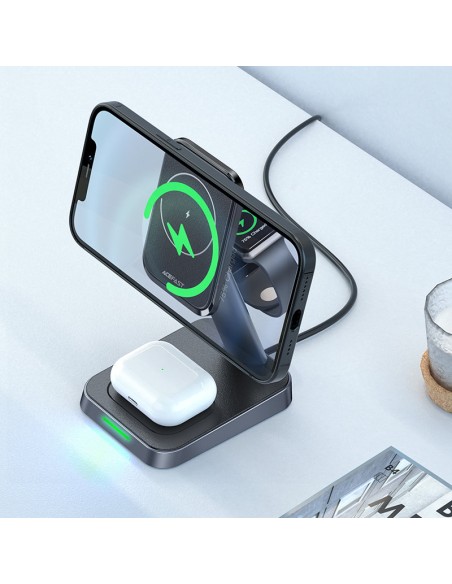 3in1 15W Qi įkroviklis su magnetiniu laikikliu iPhone, Apple Watch ir AirPods, juodas
 
3in1 15W Qi įkroviklis su magnetiniu laikikliu iPhone, Apple Watch ir AirPods, juodas