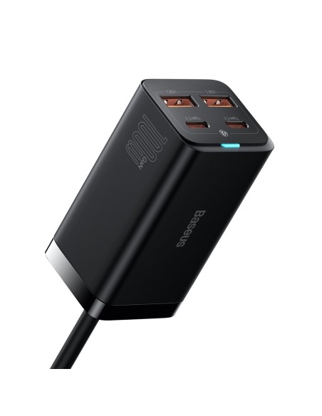 Greitas universalus GaN įkroviklis 2x USB-C 2x USB 100W QC 4.0+ AFC juoda
 
Greitas universalus GaN įkroviklis 2x USB-C 2x USB 100W QC 4.0+ AFC juoda