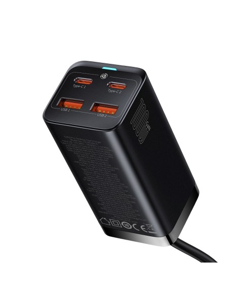Greitas universalus GaN įkroviklis 2x USB-C 2x USB 100W QC 4.0+ AFC juoda
 
Greitas universalus GaN įkroviklis 2x USB-C 2x USB 100W QC 4.0+ AFC juoda
