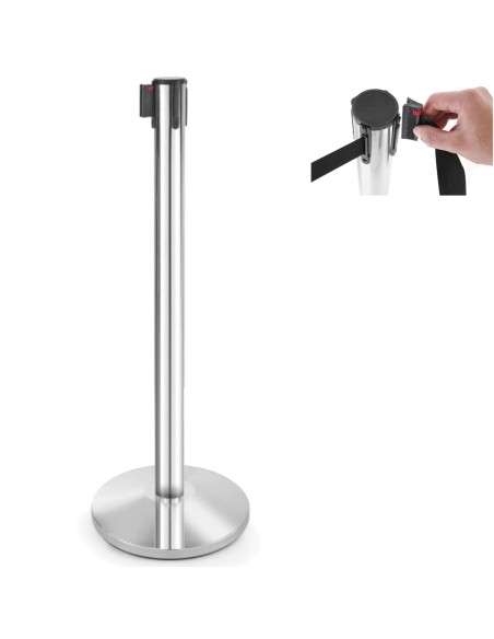 Barjeras su ištraukiama juosta, ilgis 2,7 m