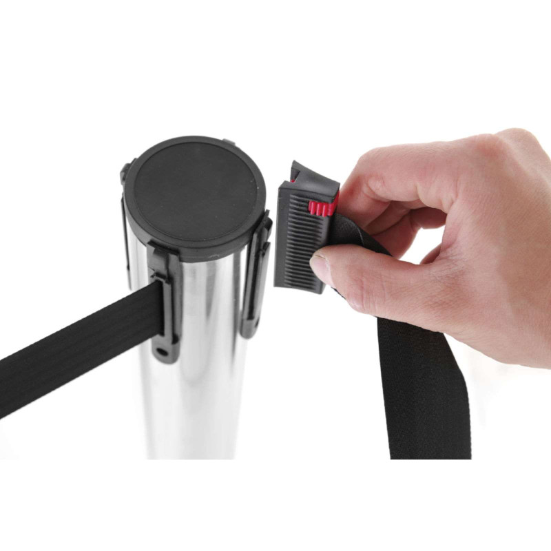 Barjeras su ištraukiama juosta, ilgis 2,7 m